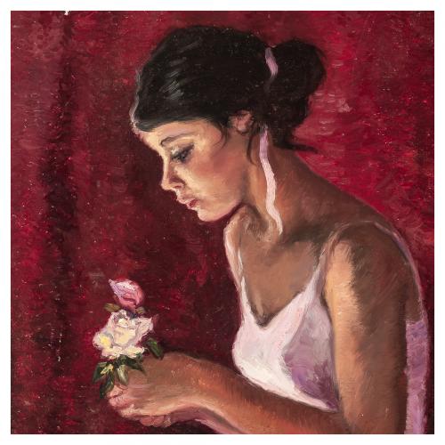 Miquel Bosch Pla (Olot, Girona, 1918-1993) Ballarina amb 