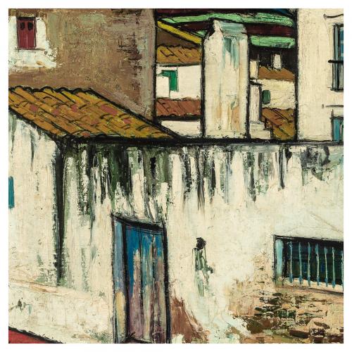 Jesús Casaus (Barcelona, 1926-2002) Pueblo.