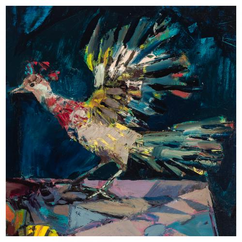 Miquel Ibarz (Mequinenza, 1920-Barcelona, 1987) Pájaro y 