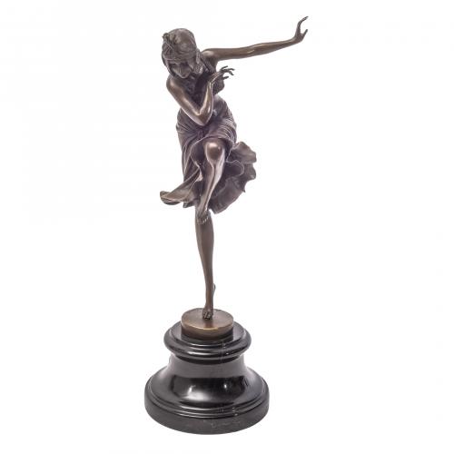Escuela europea, s.XX. Hindu dancer.