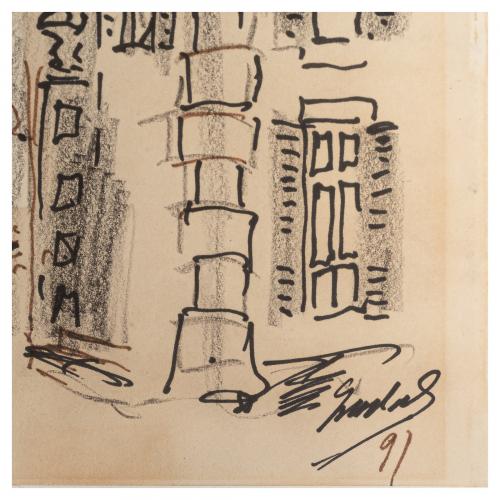 Carles Nadal (París, Francia, 1917-Barcelona, 1998) Vista
