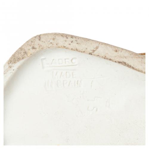 Lámpara "Ángel pensando" en porcelana Lladró. España, 1969-