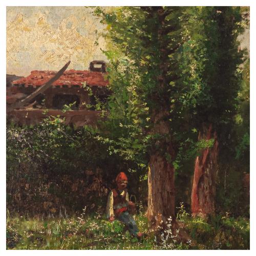 Andrés Larraga  (Valtierra, Navarra, 1861-Barcelona, 1931) 