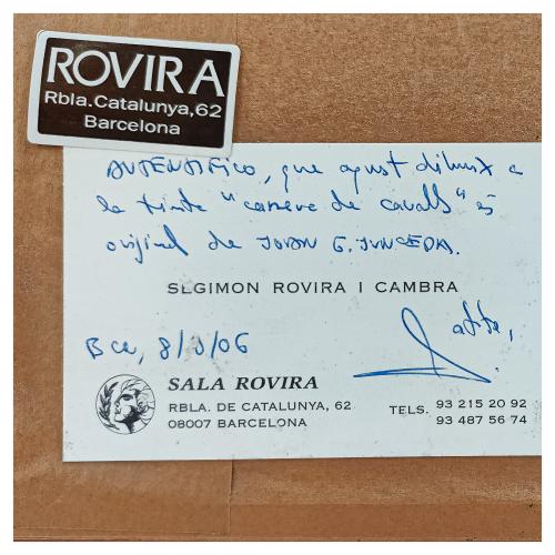 Joan Junceda (Barcelona, 1881-Blanes, Girona, 1948) Carre