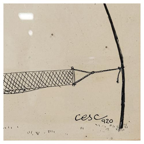 Cesc. Francesc Vila i Rufas (Barcelona, 1927-2006) Escena