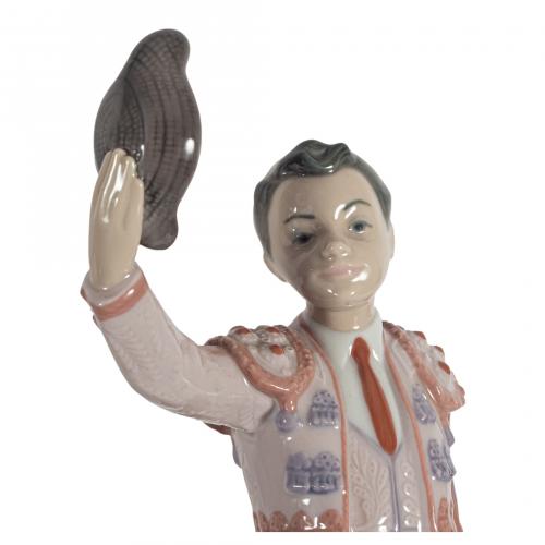 Brindis torero. Figura en porcelana Lladró. España, 1995-20