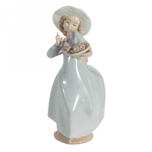 Admirando. Figura en porcelana Lladró. España, 1998-2000. 