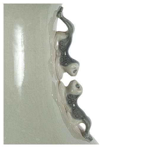 Jarrón Mandarín en porcelana de Lladró. España, 1973-1981.