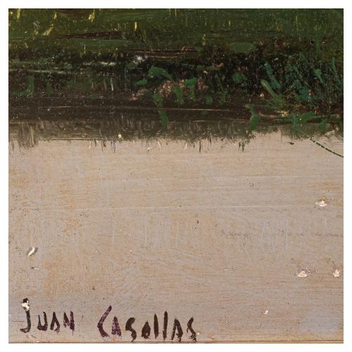 Juan Casellas (Barcelona, 1957) Paisaje. 
