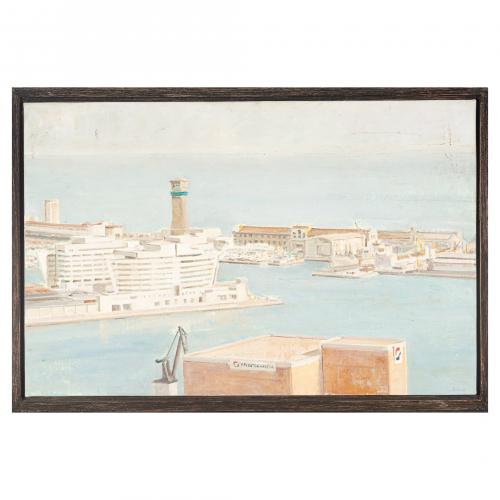Alicia Grau (Barcelona, 1955) Puerto de Barcelona. 