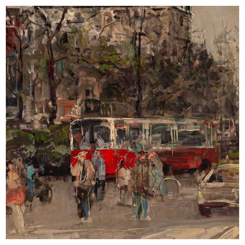Josep Cruañas (Maià de Moncal, Girona, 1942) Vista urbana