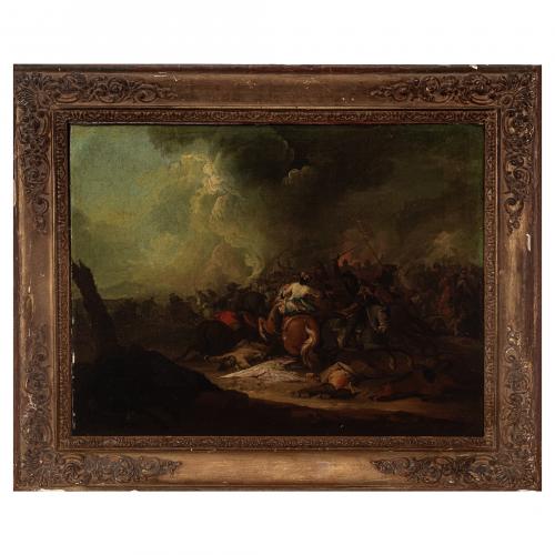 Escuela holandesa, s.XVII. Seguidor de Philips Wouwerman. 