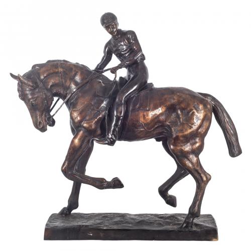 Escuela europea, s.XX. Jocker a caballo. 