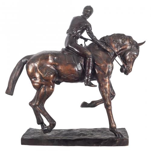 Escuela europea, s.XX. Jocker a caballo. 