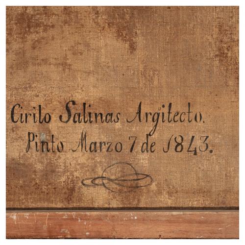 Cirilo Salinas (Burgos, 1804-Málaga, 1878) Sagrada Famíli