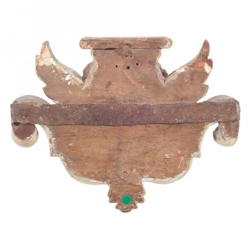 Escuela italiana, s.XVIII. Ménsula diseño cabeza de ángel