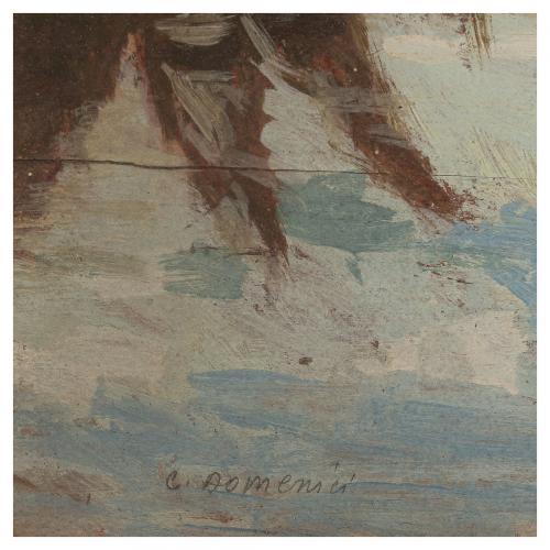 Carlo Domenici (Livorno, 1897-Portoferraio, 1981)Paisaje 
