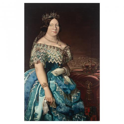 Escuela española, s.XIX. Seguidor Federico de Madrazo.  R