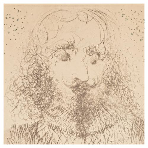 Salvador Dalí (Figueres, Girona, 1904-1989)Retrato de Sha