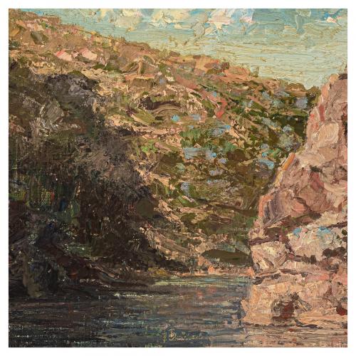 Joaquín Sanz Bustillo (España, 1900-1985) Paisaje. 