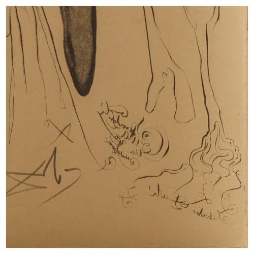 Salvador Dalí (Figueres, Girona, 1904-1989)Anamorphose de
