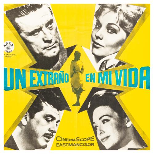 Lote de 15 carteles antiguos de cine. "La maldición del esc