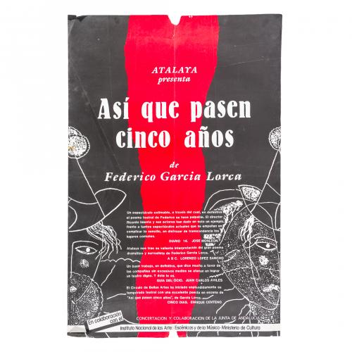 Lote de 15 carteles antiguos de cine. "La maldición del esc