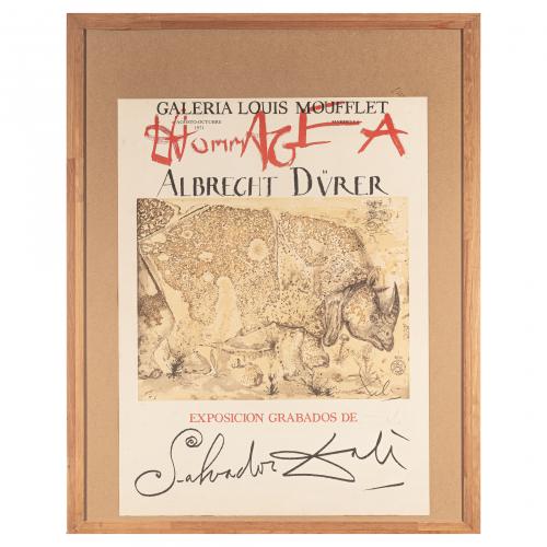 Salvador Dalí (Figueres, Girona, 1904-1989) Homenaje a Al