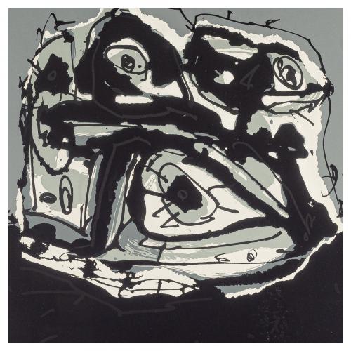 Antonio Saura (Huesca, 1930-Cuenca, 1998) El Perro de Goy