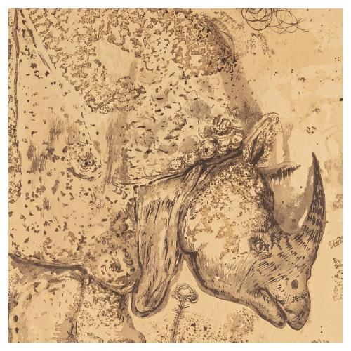 Salvador Dalí (Figueres, 1904-1989) Rhinoceros.