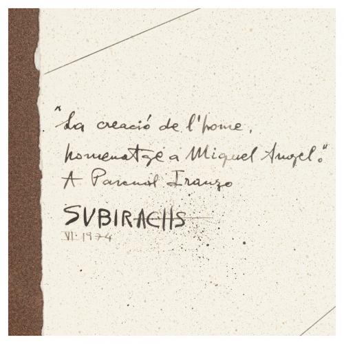 Josep Maria Subirachs (Barcelona, 1927-2014) La creación 