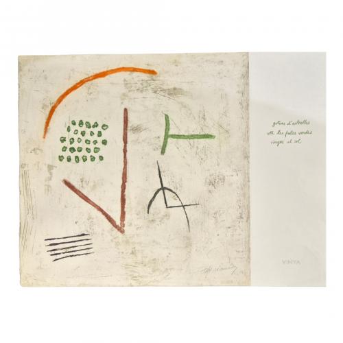 Albert Ràfols Casamada (Barcelona, 1923-2009) Vinya. 