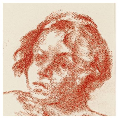 Ramon Sanvisens (Barcelona, 1917-1987) Semidesnudo femeni