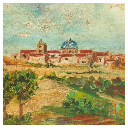 Escuela española, s.XX. Paisaje. 