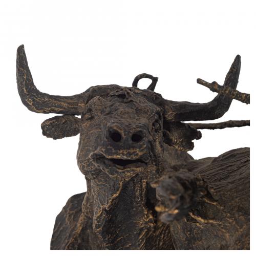 Escuela española, s.XX. Toros heridos.  