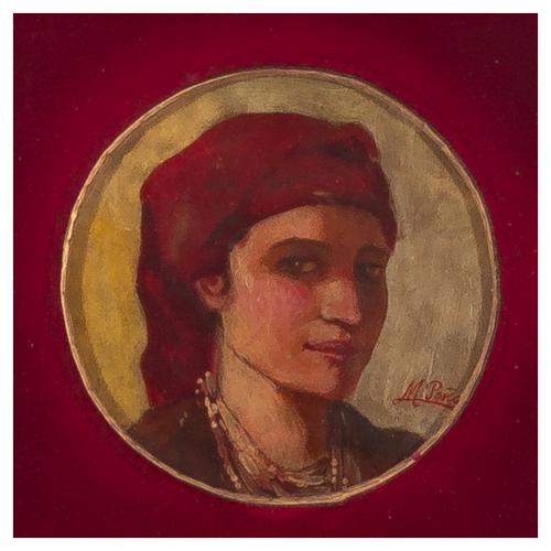 Escuela española, s.XIX. Muchacha. 