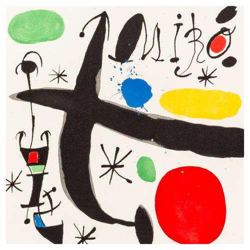 Joan Miró (Barcelona, 1893-Palma de Mallorca, 1983) Les E