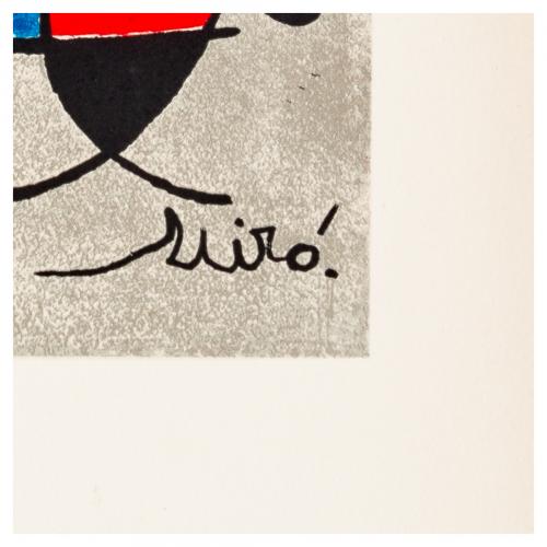 Joan Miró (Barcelona, 1893-Palma de Mallorca, 1983) Gat i