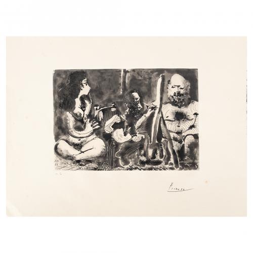 Picasso. Pablo Ruiz Picasso (Málaga, 1881-Mougins, Francia,