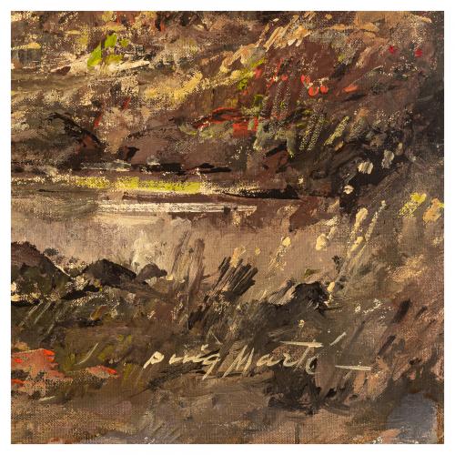 Antoni Puig Martí (Barcelona, 1916-1998) Paisaje con past