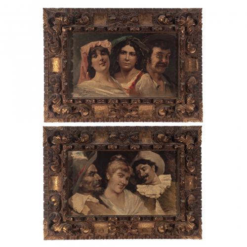 Rafael Julià Entraigues (Act. 1872-1892) Personajes. 