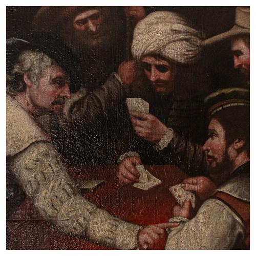 Escuela francesa, s.XVII. Seguidor de Caravaggio. La nega