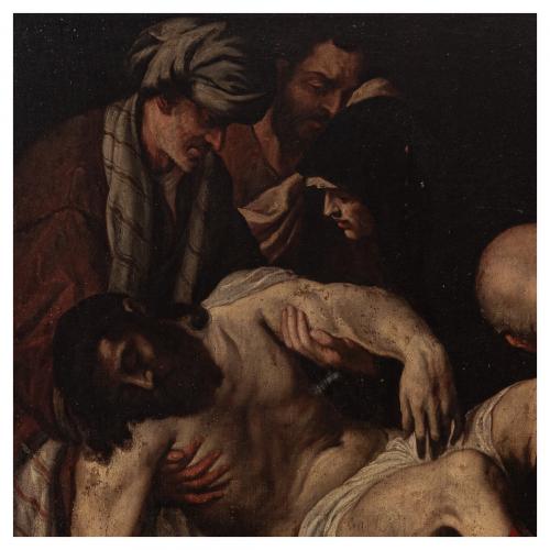 Escuela española, s.XVII. Seguidor de Tiziano.Entierro de