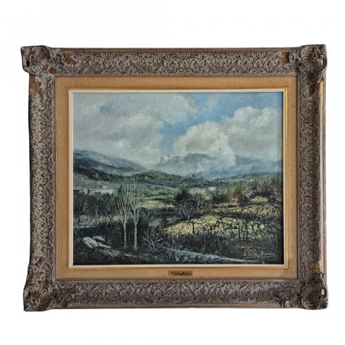 Eugenio López Berrón (Ávila, 1941) Paisaje. 