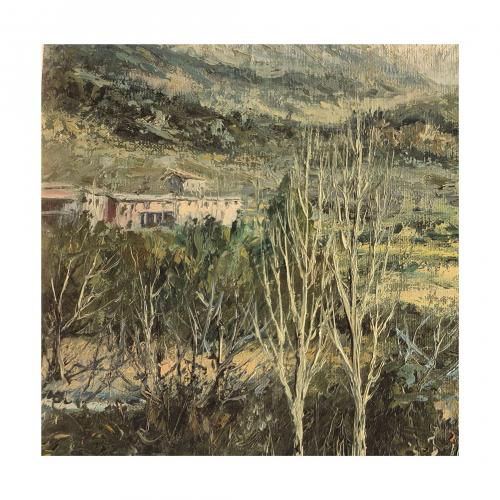 Eugenio López Berrón (Ávila, 1941) Paisaje. 